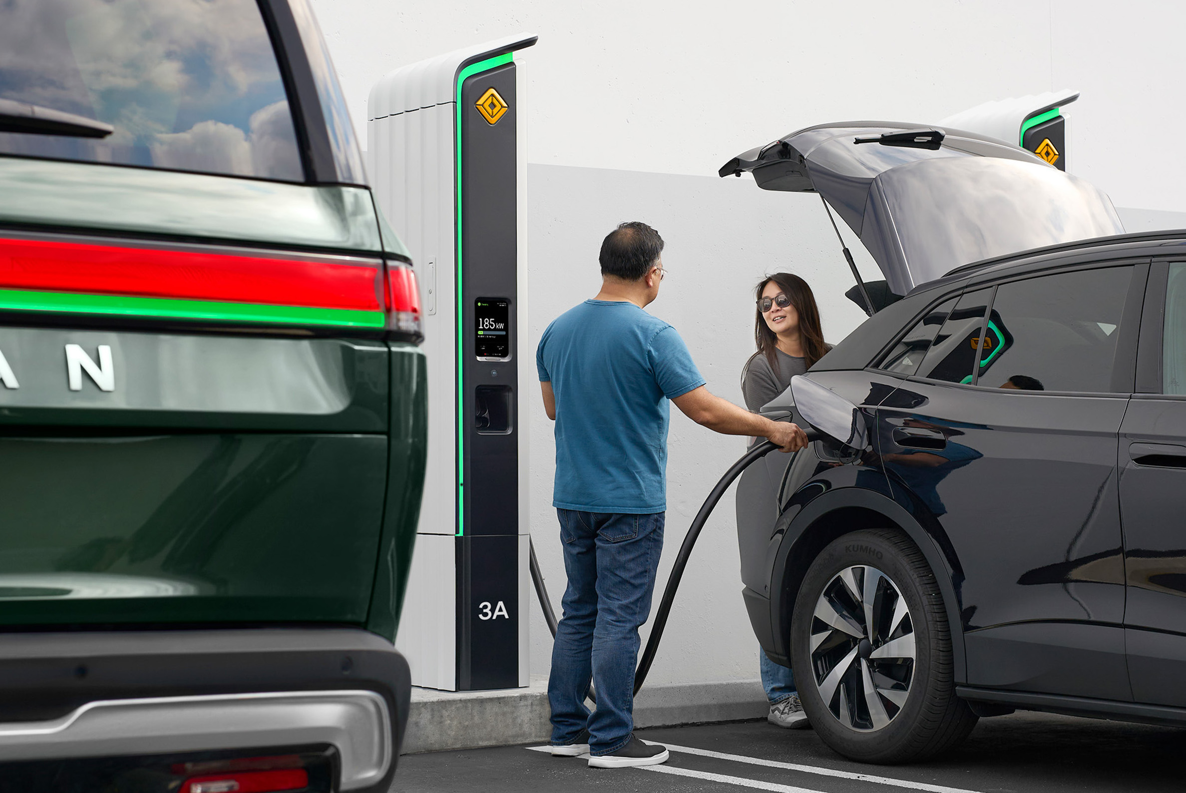 Rivian Launches New EV Charger Design
