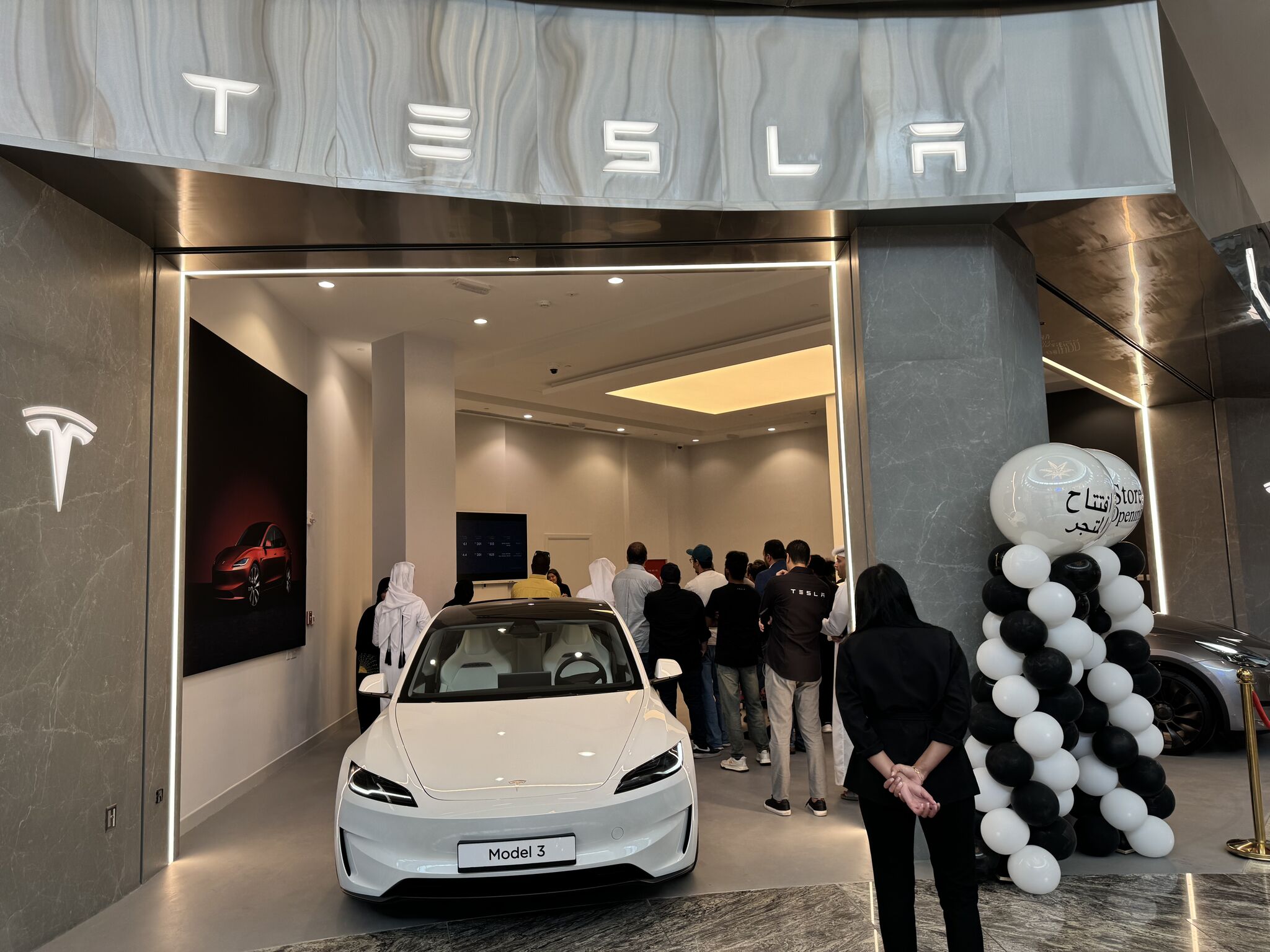Tesla Has Opened its First Store in Qatar