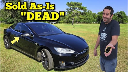 This Tesla Model S Got Brought Back From The Dead