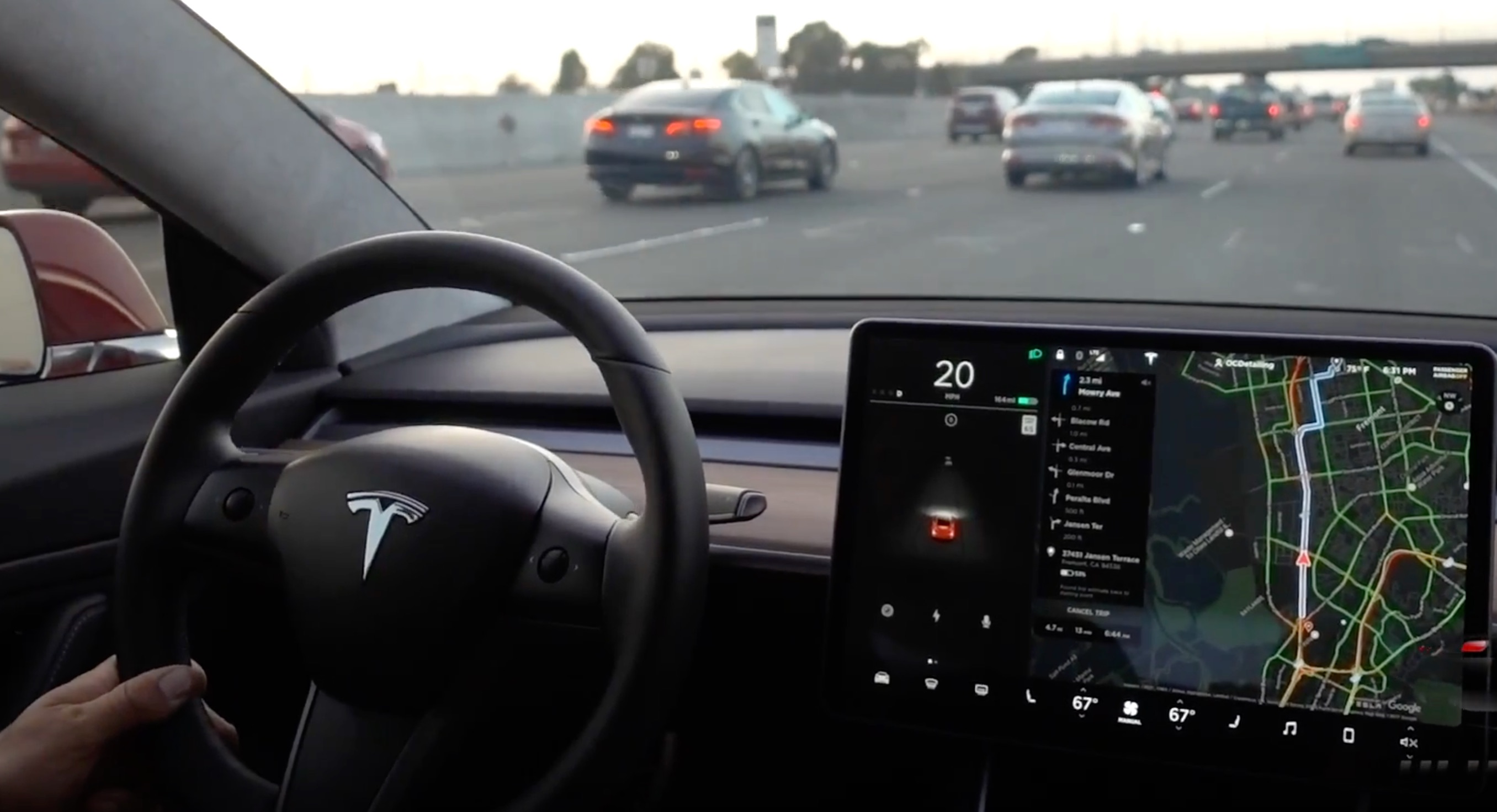 Tesla Adds Nifty New Feature
